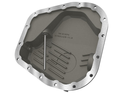 Pro Series Rear Differential Cover Black w/ Machined Fins Ford F-250/350 23-26 V8 (Sterling 11.6) aFe Power-2
