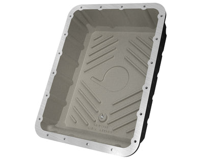 Pro Series Transmission Pan Black w/ Machined Fins Ram 3500 13-24 (AS69RC Aisin Transmission) aFe Power-2