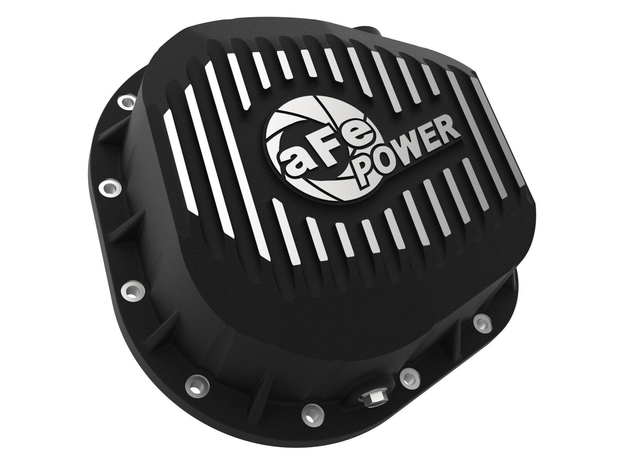 Front & Rear Diff Guard Package w/ Oil Ford F-250/F-350/Excursion 99-16 V8 (td) (Dana 60/Super 60 & Sterling 10.5-12) aFe Power-2