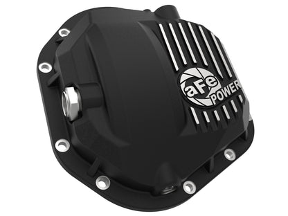 Front & Rear Diff Guard Package w/ Oil Ford Diesel Trucks 17-22 V8 (Dana Super 60 & Dana M275-14) aFe Power-1