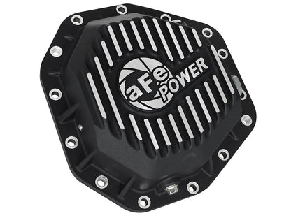Front & Rear Diff Guard Package w/ Oil Ford Diesel Trucks 17-22 V8 (Dana Super 60 & Dana M275-14) aFe Power-2