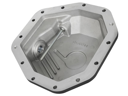Front & Rear Diff Guard Package w/ Oil Ford Diesel Trucks 17-22 V8 (Dana Super 60 & Dana M275-14) aFe Power-4