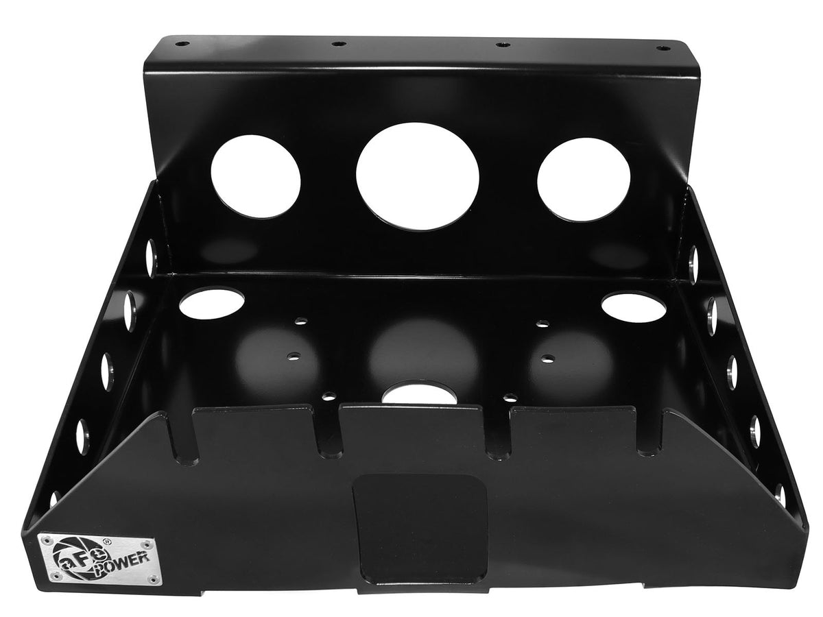 Glide Guard On-Board Air Compressor Mount Jeep Wrangler (JK) 07-18 V6-3.6L/3.8L aFe Power-1