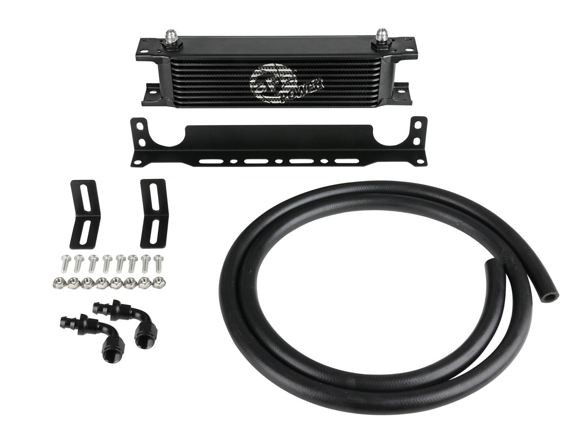 BladeRunner Oil Cooler Kit 10 Inch L x 2 Inch W aFe Power-13