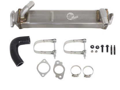 BladeRunner EGR Cooler Horizontal Ford Diesel Trucks 08-10 V8-6.4L (td) aFe Power-4
