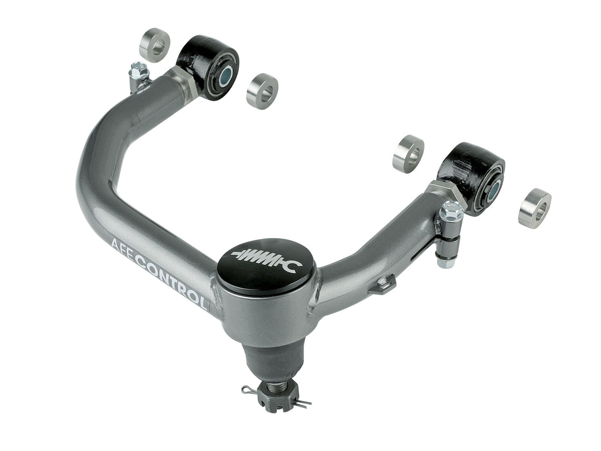 Control Tubular Ball Joint Upper Control Arm Kit Gray Toyota Tacoma 05-23 L4-2.7L/V6-3.5/4.0L aFe Power-1