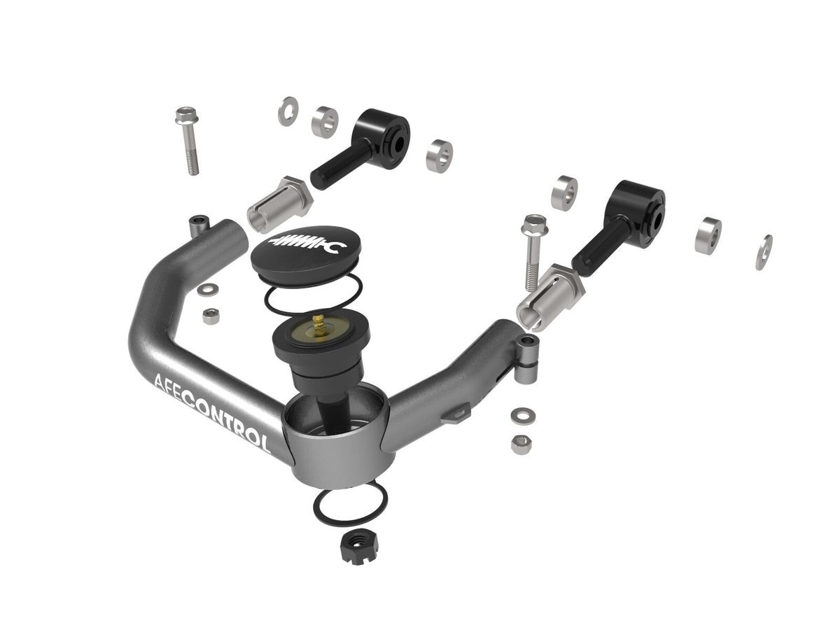 Control Tubular Ball Joint Upper Control Arm Kit Gray Toyota Tacoma 05-23 L4-2.7L/V6-3.5/4.0L aFe Power-4