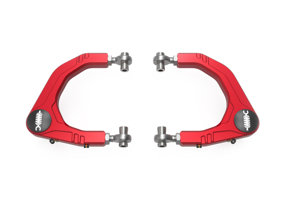 Control Billet Uniball Upper Control Arm Kit Red Toyota Tundra 22-26 V6-3.4L (tt) aFe Power