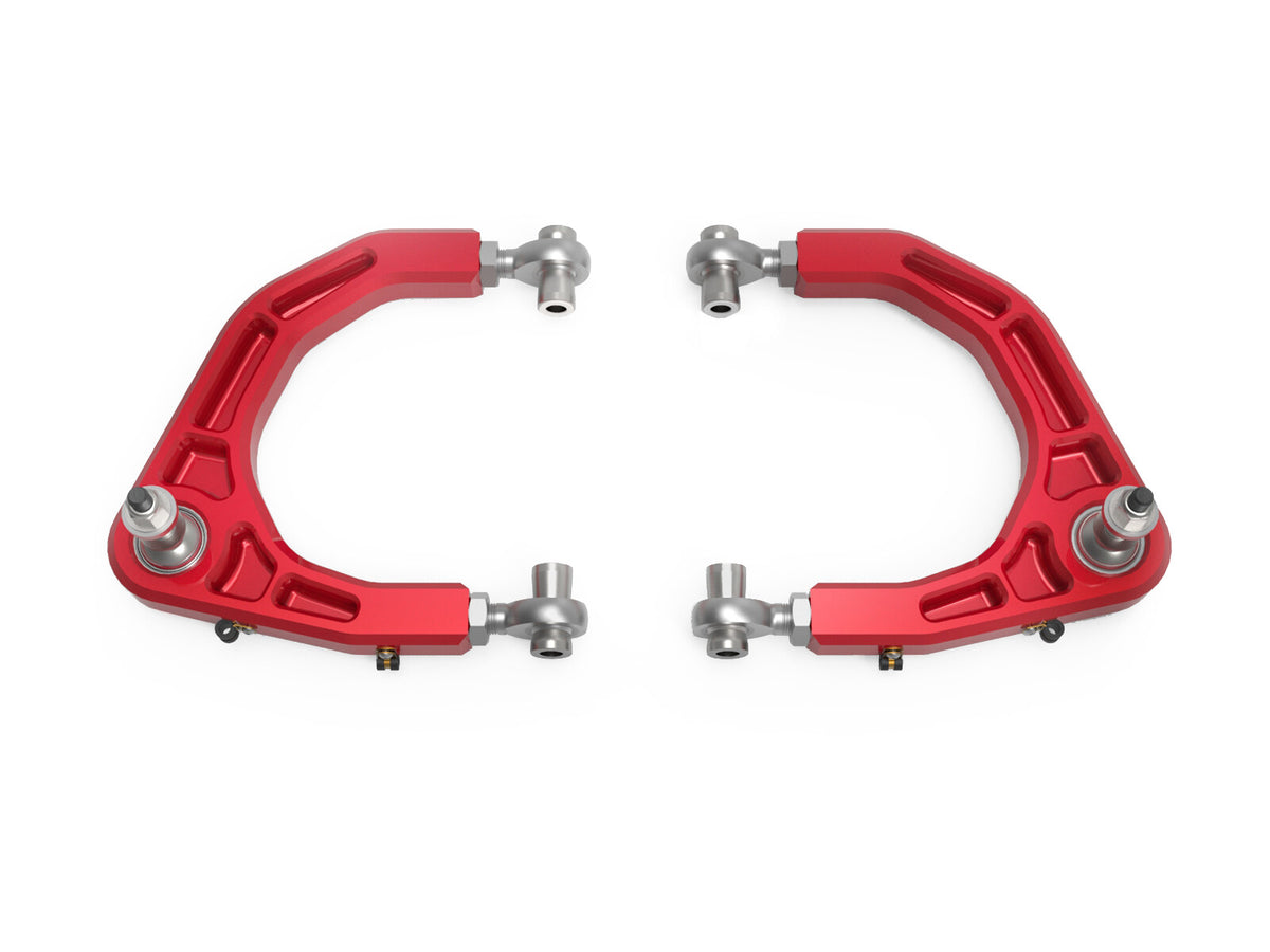 Control Billet Uniball Upper Control Arm Kit Red Toyota Tundra 22-26 V6-3.4L (tt) aFe Power-2