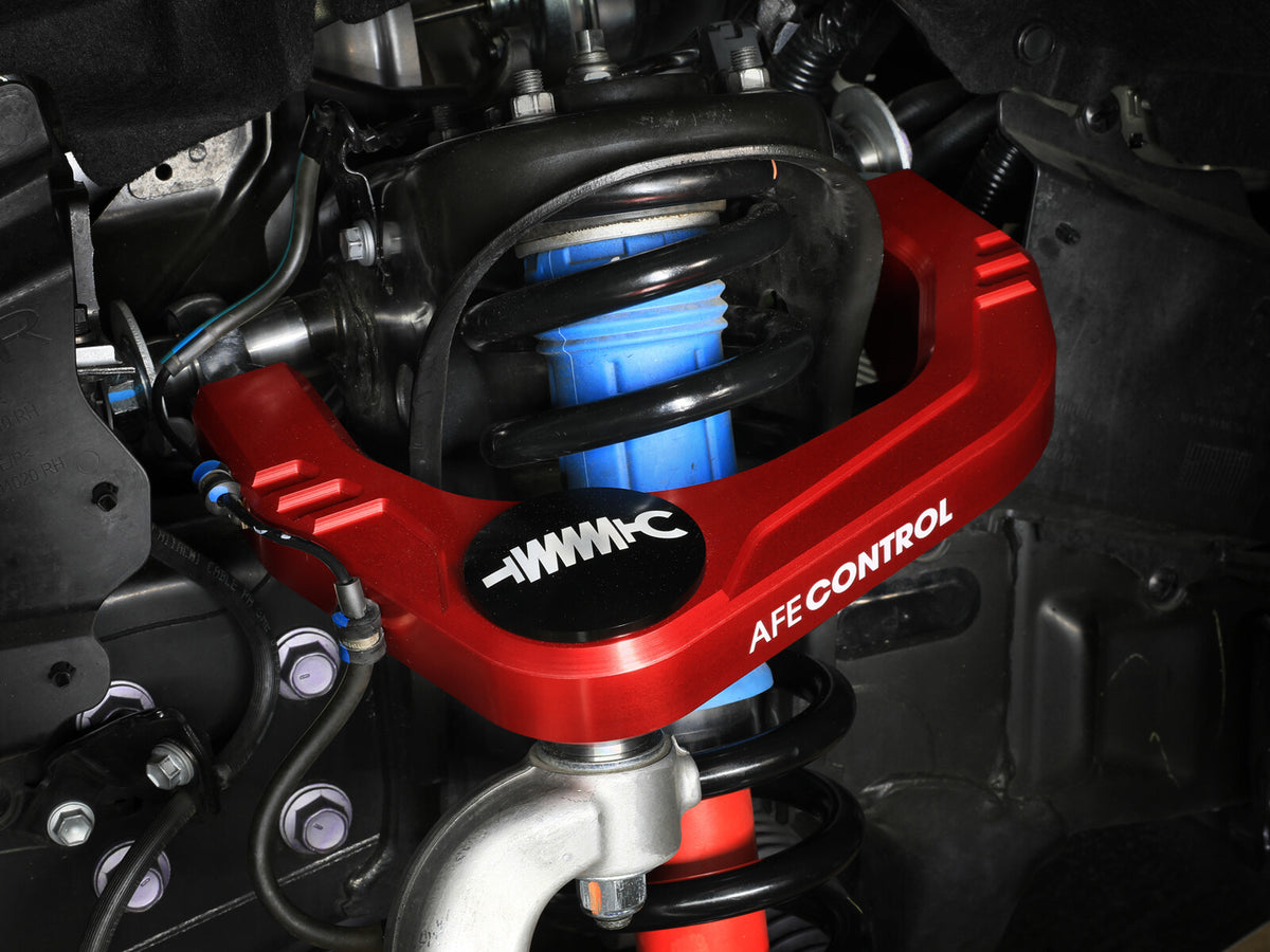 Control Billet Uniball Upper Control Arm Kit Red Toyota Tacoma 24-26 / 4Runner 25-26 L4-2.4L (t) aFe Power-4
