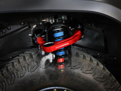 Control Billet Uniball Upper Control Arm Kit Red Toyota Tacoma 24-26 / 4Runner 25-26 L4-2.4L (t) aFe Power-5
