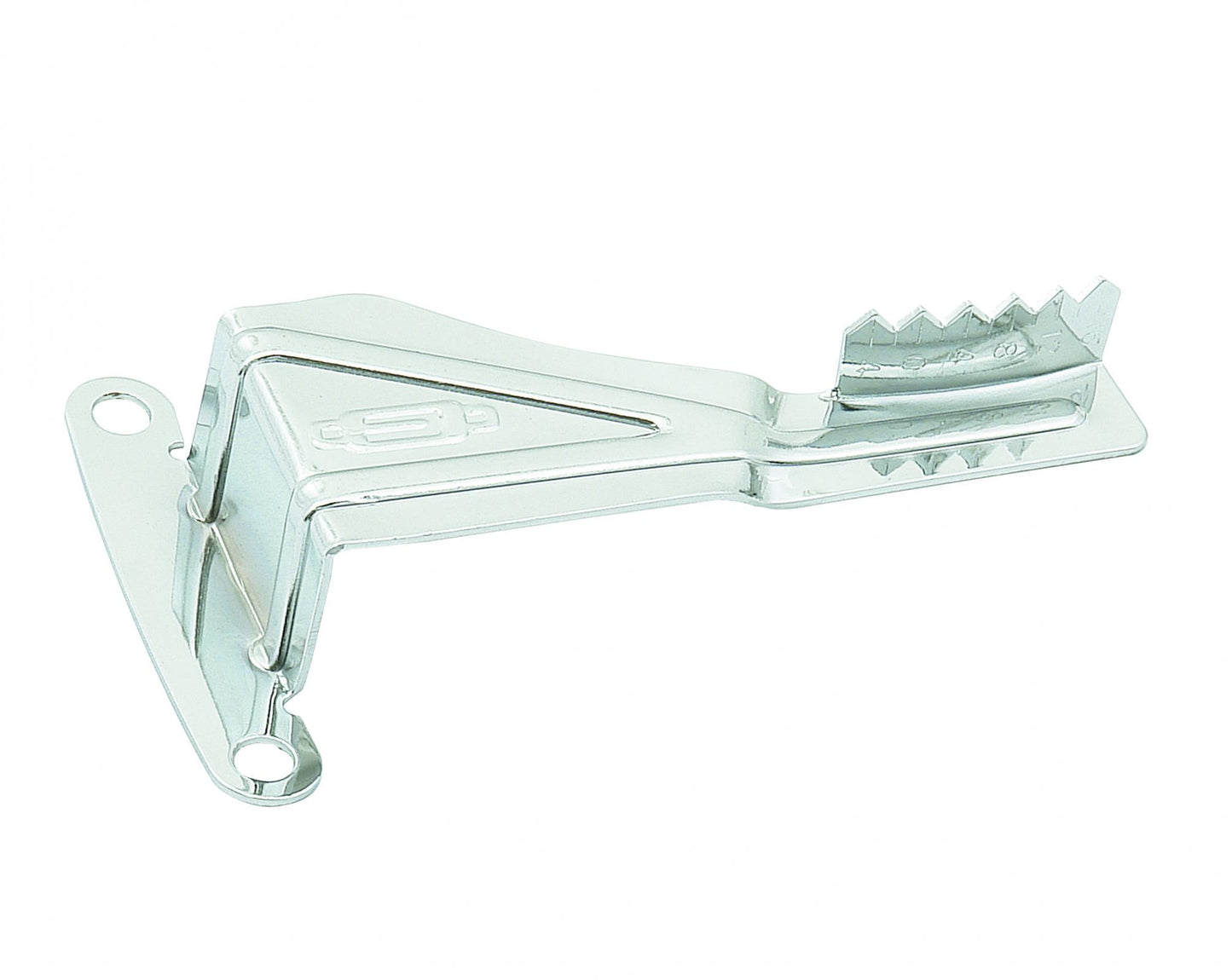 Timing Tab Chrome Fits 1977-Up Small Block Chevrolet with 7 Inch Balancer Mr Gasket