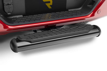4 Inch Oval Hitch Step Black Powdercoat Go Rhino-4