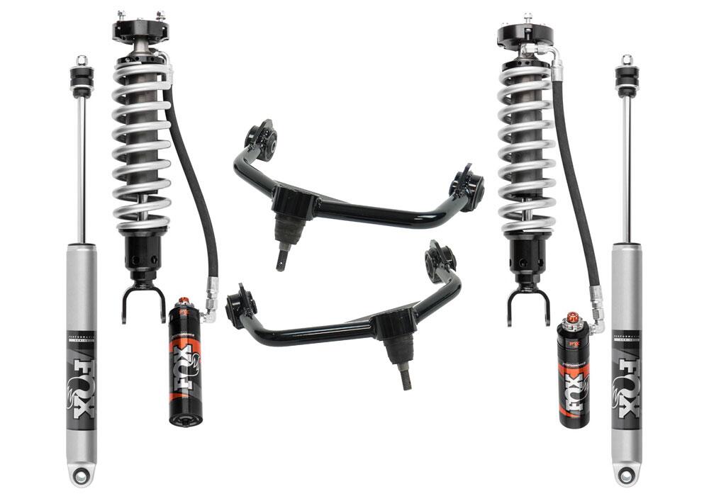 3 Inch Lift Kit 2019-2025 (New Body Style) Ram 1500 4WD with Fox Coilovers and Rear Shocks without Factory Air Ride Suspension Superlift-1