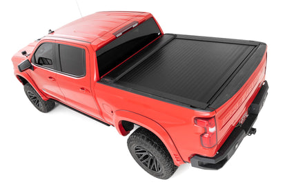 Retractable Bed Cover 5.7 Foot Bed 19-22 Chevy/GMC 1500 Rough Country-3