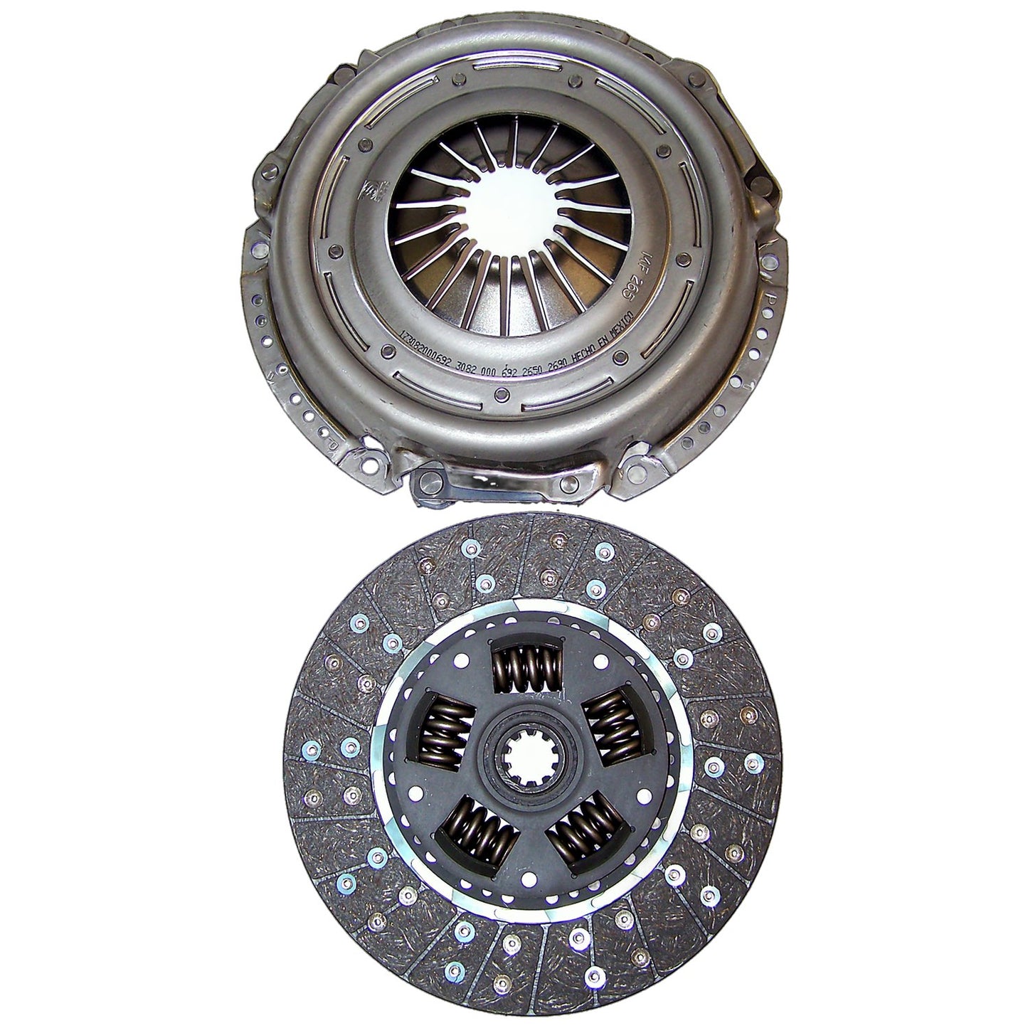 2-Piece Clutch Kit for Misc. 87-91 Jeep YJ w/ 4.2L or 4.0L or XJ, MJ w/ 4.0L Eng Crown Automotive-1
