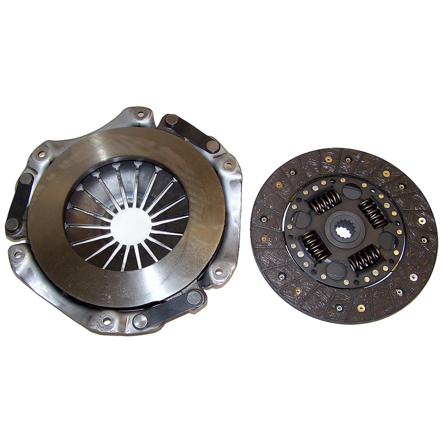 2-Piece Clutch Kit for 91-96 Jeep YJ Wrangler, XJ Cherokee, MJ Comanche w/ 2.5L Crown Automotive-2