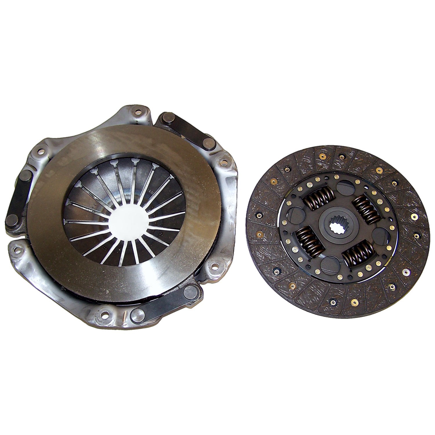 2-Piece Clutch Kit for 91-96 Jeep YJ Wrangler, XJ Cherokee, MJ Comanche w/ 2.5L Crown Automotive-2