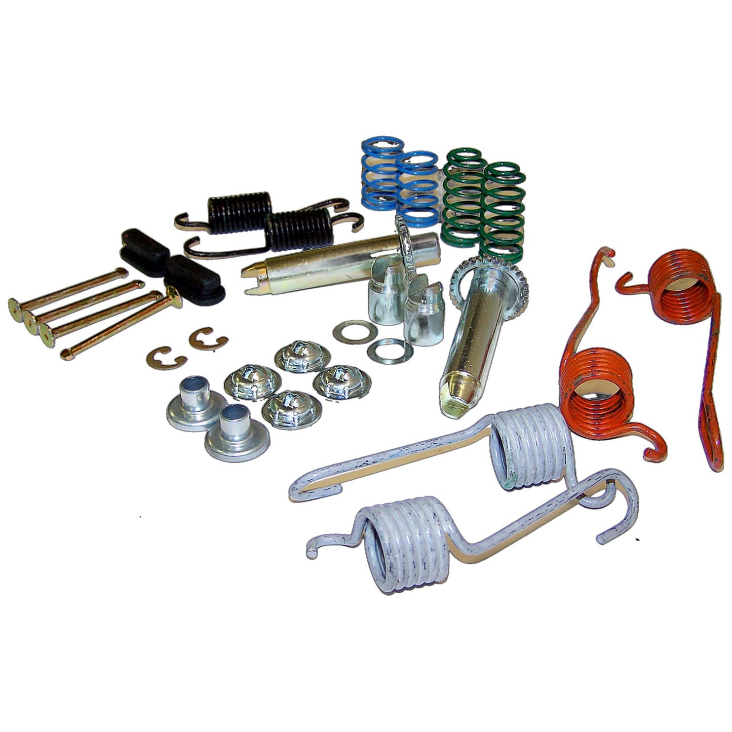 Rear Drum Brake Hardware Kit for 1974-1991 Jeep SJ, J-10 w/ 11 Inch x 2 Inch Rear Brakes Crown Automotive-1