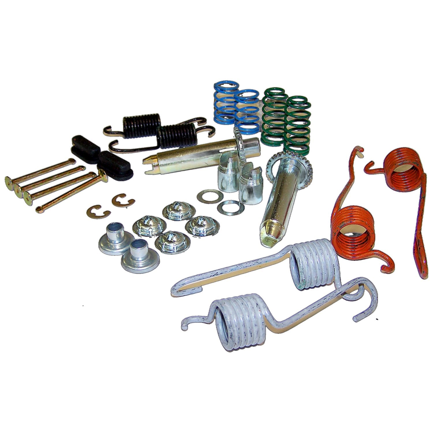 Rear Drum Brake Hardware Kit for 1974-1991 Jeep SJ, J-10 w/ 11 Inch x 2 Inch Rear Brakes Crown Automotive-1