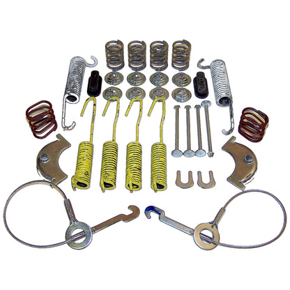 Rear Drum Brake Hardware Kit for Select 1986-95 Jeep Models w/ Dana 44 Rear Axle Crown Automotive-1