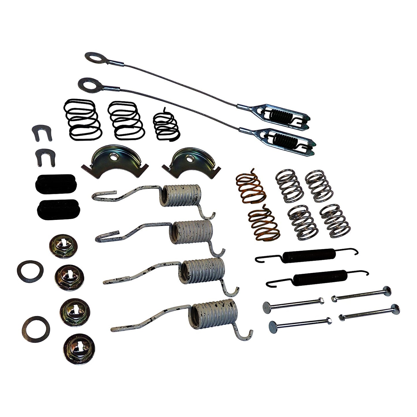 Rear Drum Brake Hardware Kit for 90-06 Jeep YJ, TJ, XJ, MJ, w/ 9 Inch Brakes Crown Automotive-1