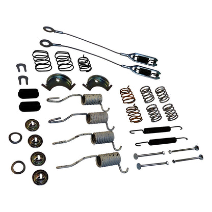 Rear Drum Brake Hardware Kit for 90-06 Jeep YJ, TJ, XJ, MJ, w/ 9 Inch Brakes Crown Automotive-1