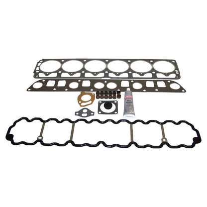 4.0L Engine Upper Gasket Set for 1991-1999 Jeep TJ, YJ, XJ, MJ, ZJ, ZG w/ 4.0L Crown Automotive