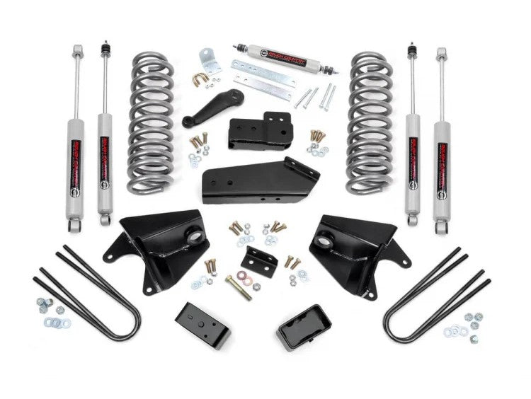 Rough Country 4 Inch Suspension Lift Kit 80-96 Ford F-150 Rough Country