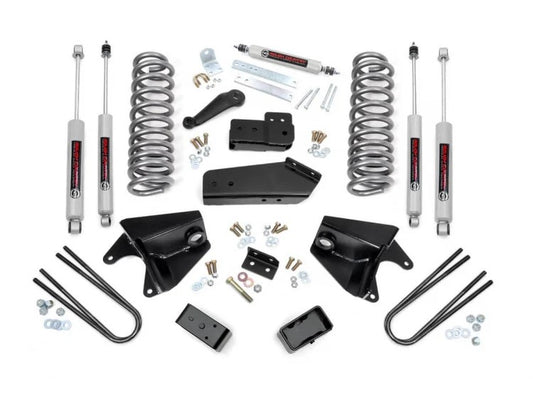 Rough Country 4 Inch Suspension Lift Kit 80-96 Ford F-150 Rough Country