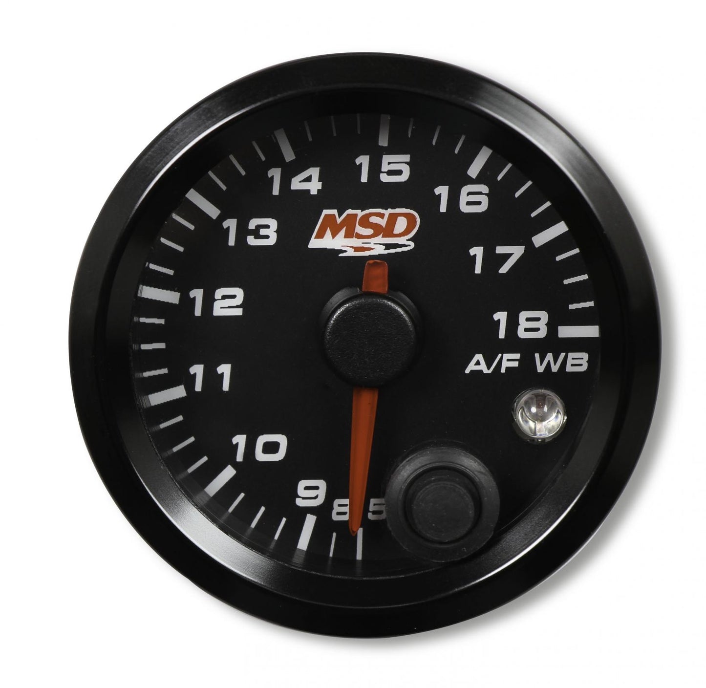 Standalone Air/Fuel Wideband 02 Gauges Kit 2-1/16 Wideband Air/Fuel Gauge,Black Face MSD Ignition-1