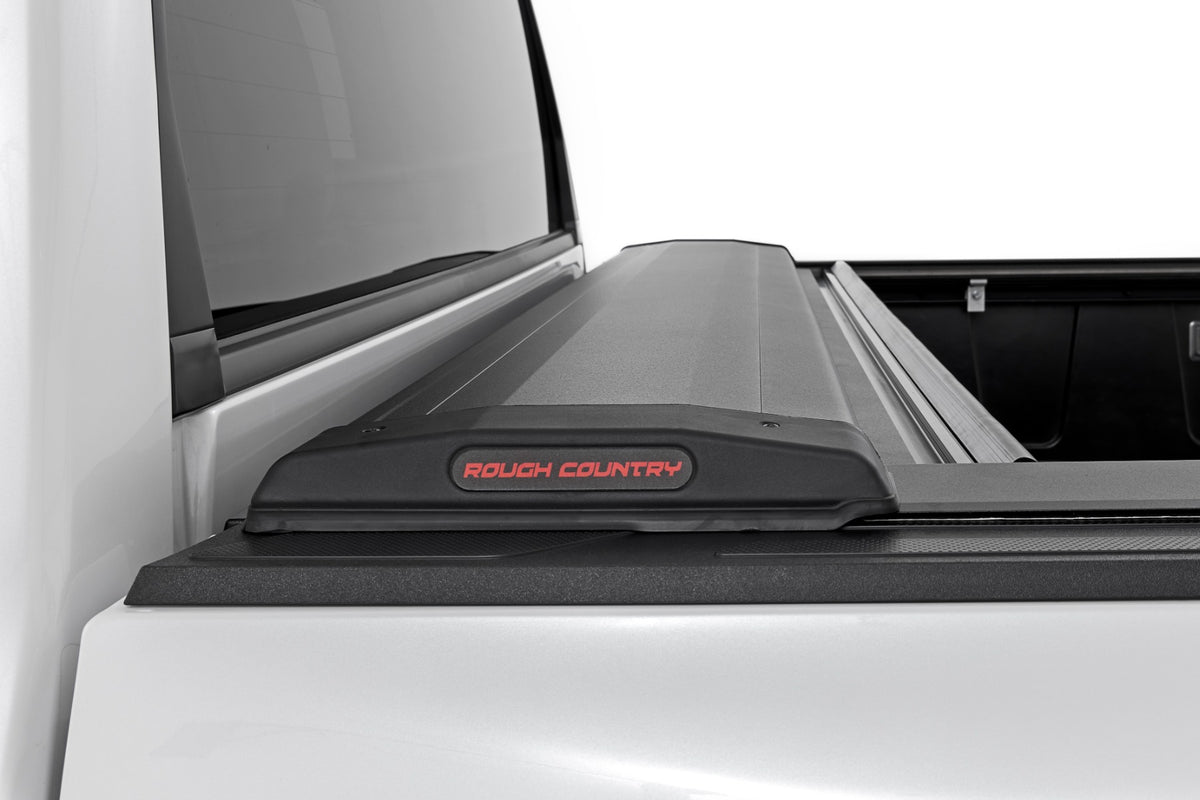 Retractable Bed Cover 5 Foot 7 Inch Bed Toyota Tundra (2022-2023) Rough Country-3