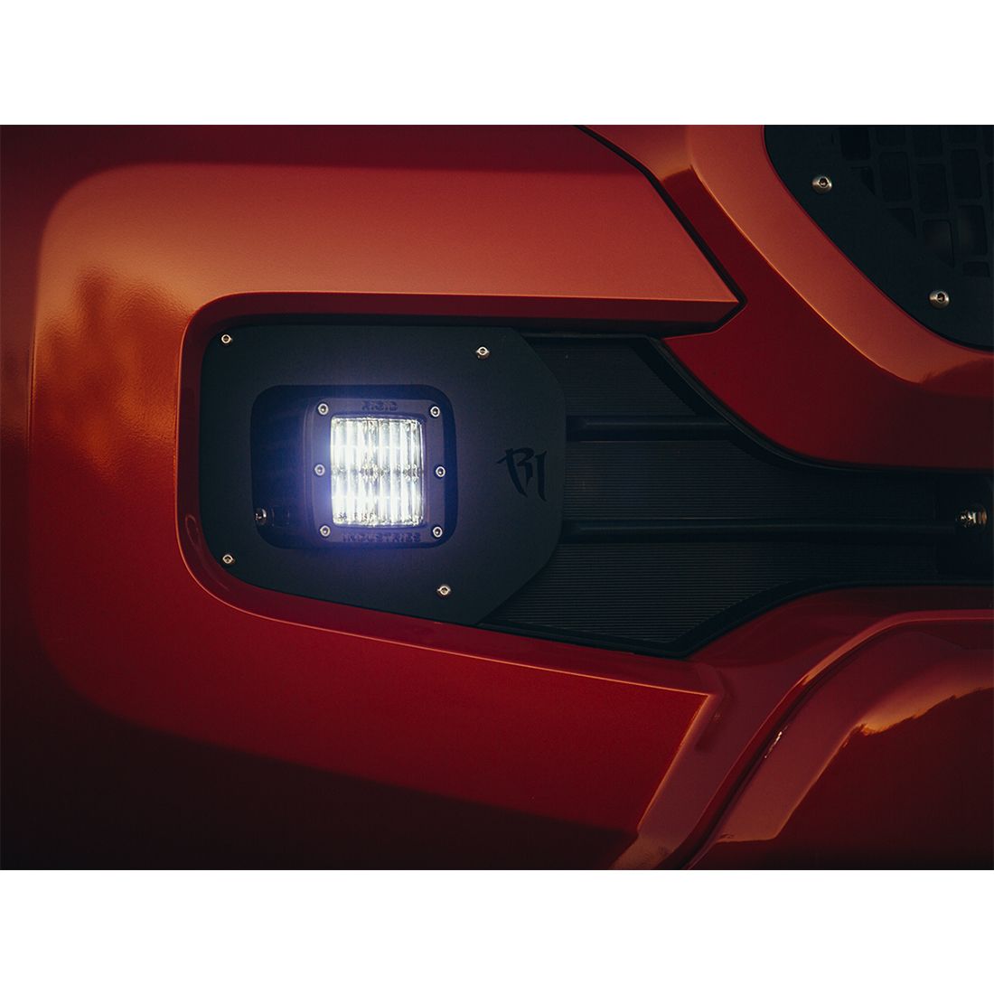 16-20 Toyota Tacoma Fog Light Mount Kit Includes 2 SAE D-Series Lights D-Series Pro Rigid Industries-2