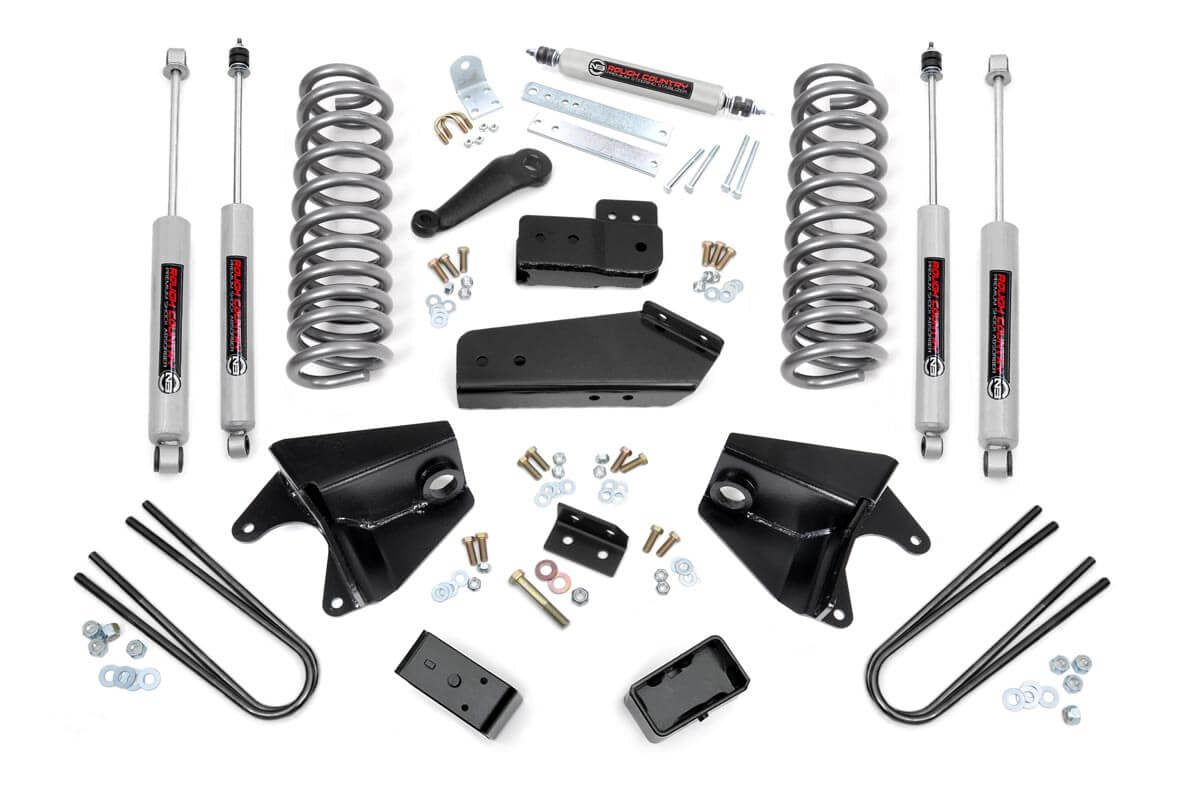 4 Inch Lift Kit Rear Blocks Ford Bronco 4WD (1980-1996) Rough Country