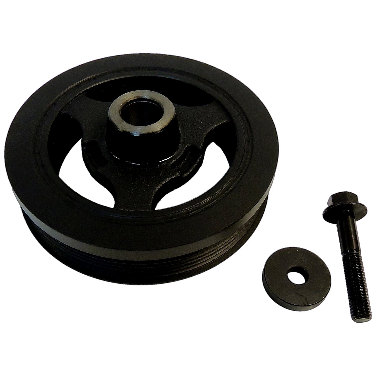 Harmonic Balancer for 2007-2011 Jeep JK Wrangler w/ 3.8L Engine Crown Automotive-1