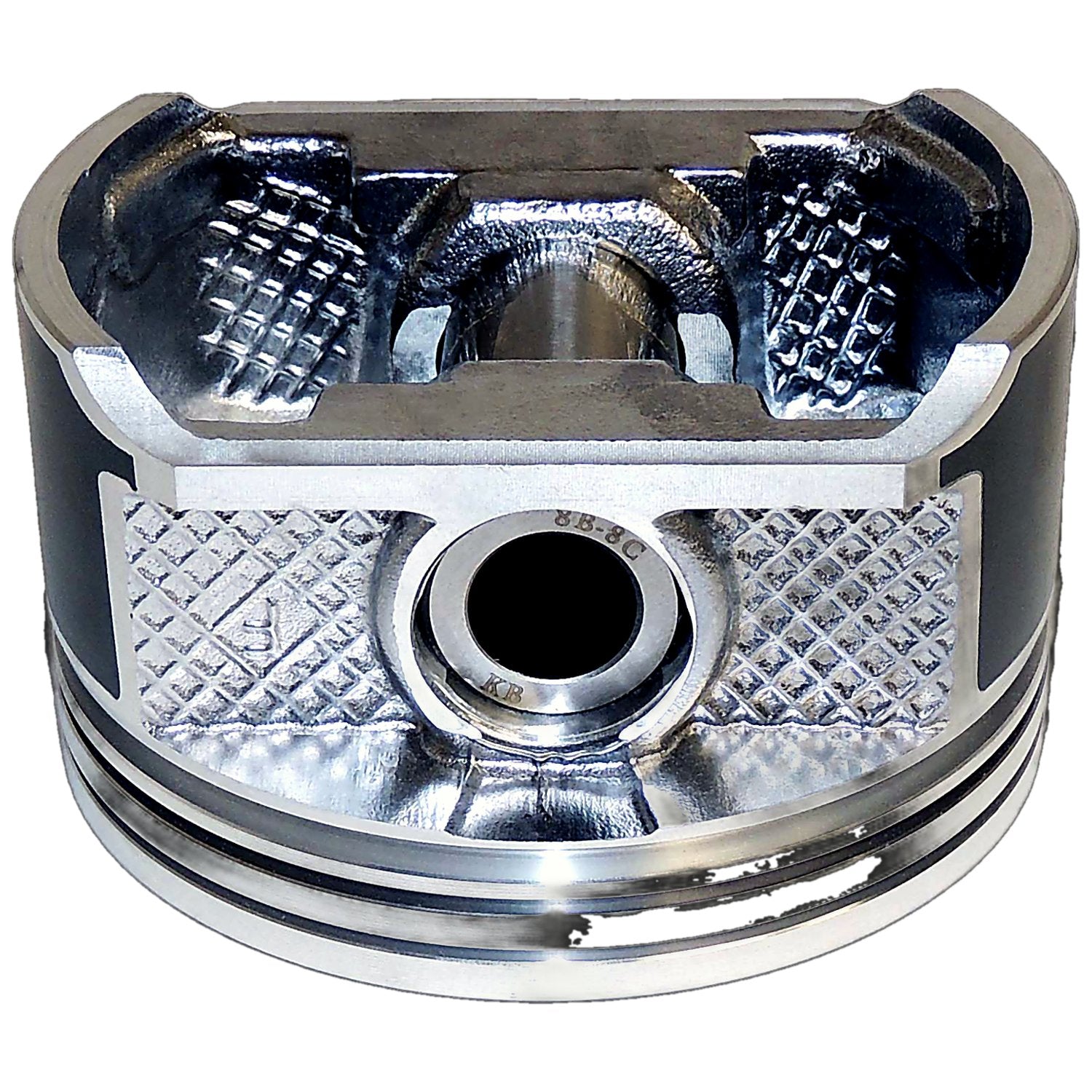 Standard Piston & Pin for 2007-2011 Jeep JK Wrangler w/ 3.8L Engine Crown Automotive-1