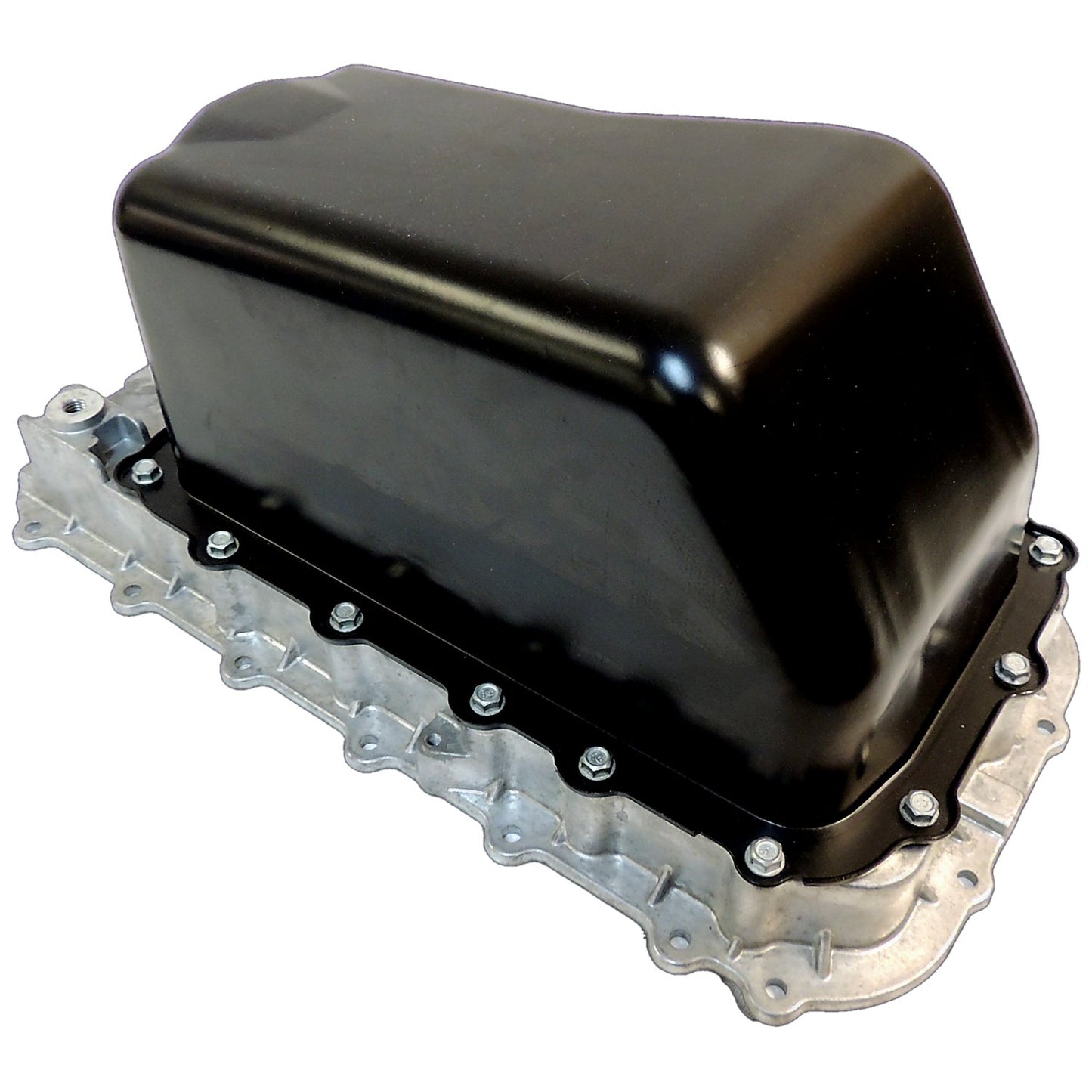 Upper and Lower Oil Pan for 2007-2011 Jeep JK Wrangler w/ 3.8L Engine Crown Automotive-2