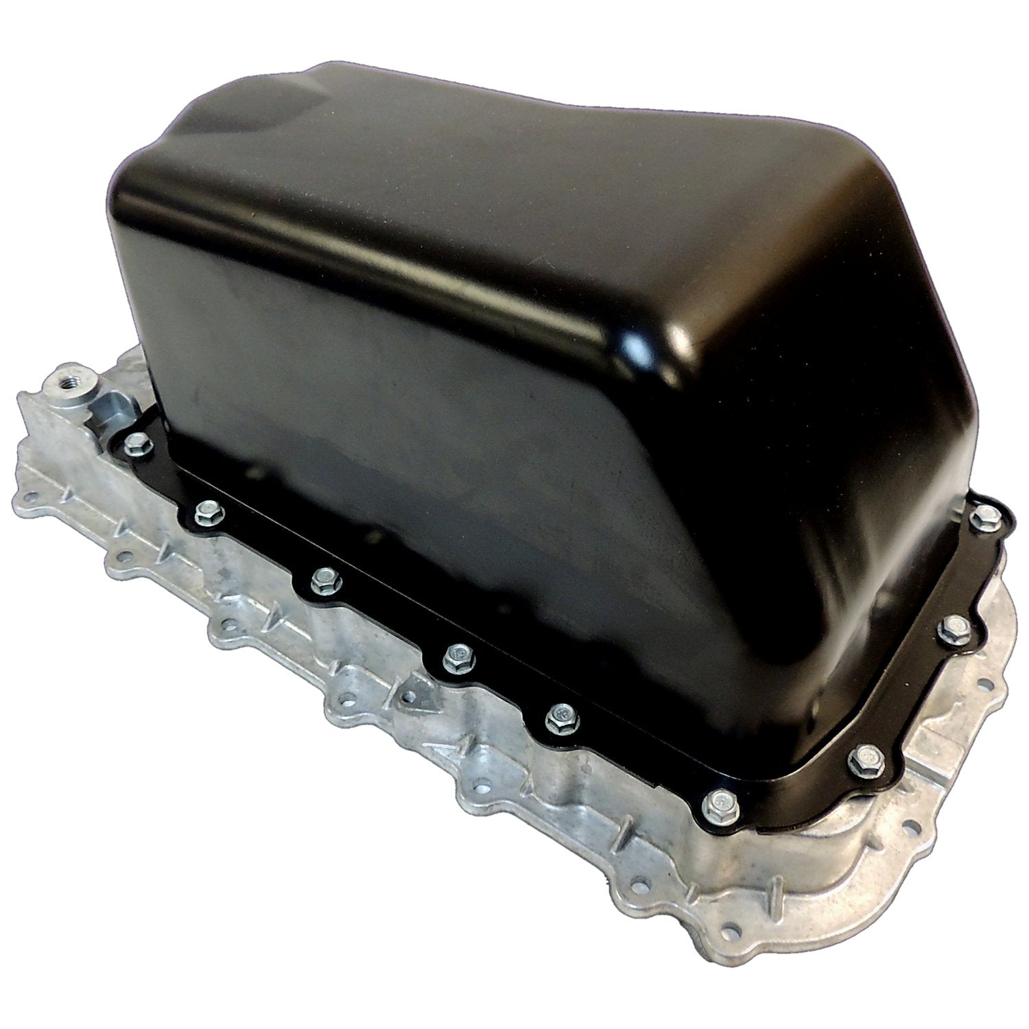 Upper and Lower Oil Pan for 2007-2011 Jeep JK Wrangler w/ 3.8L Engine Crown Automotive-2