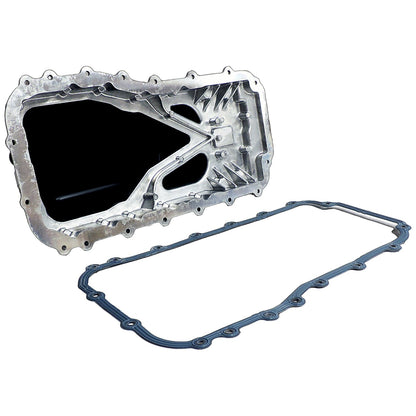Engine Oil Pan Kit for Jeep 2007-2011 JK Wrangler w/ 3.8L Engine Crown Automotive-1