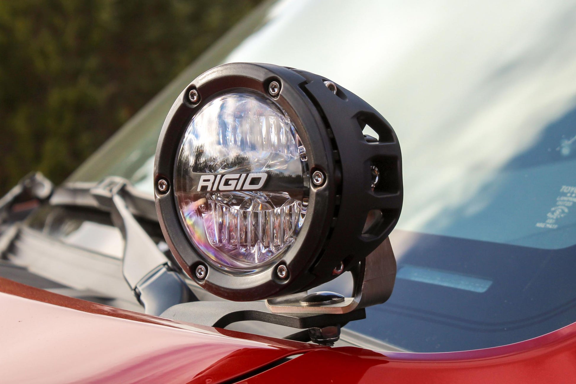 10-20 Toyota 4Runner A-Pillar Mount Fits 360-Series D-Series D-SS Rigid Industries-2
