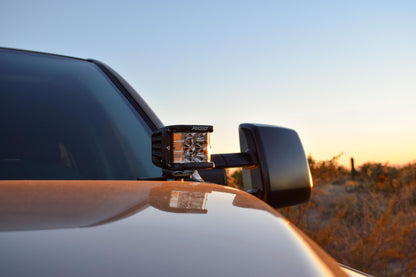 14-20 Toyota Tundra A-Pillar Mount Fits 360-Series D-Series D-SS Rigid Industries-2