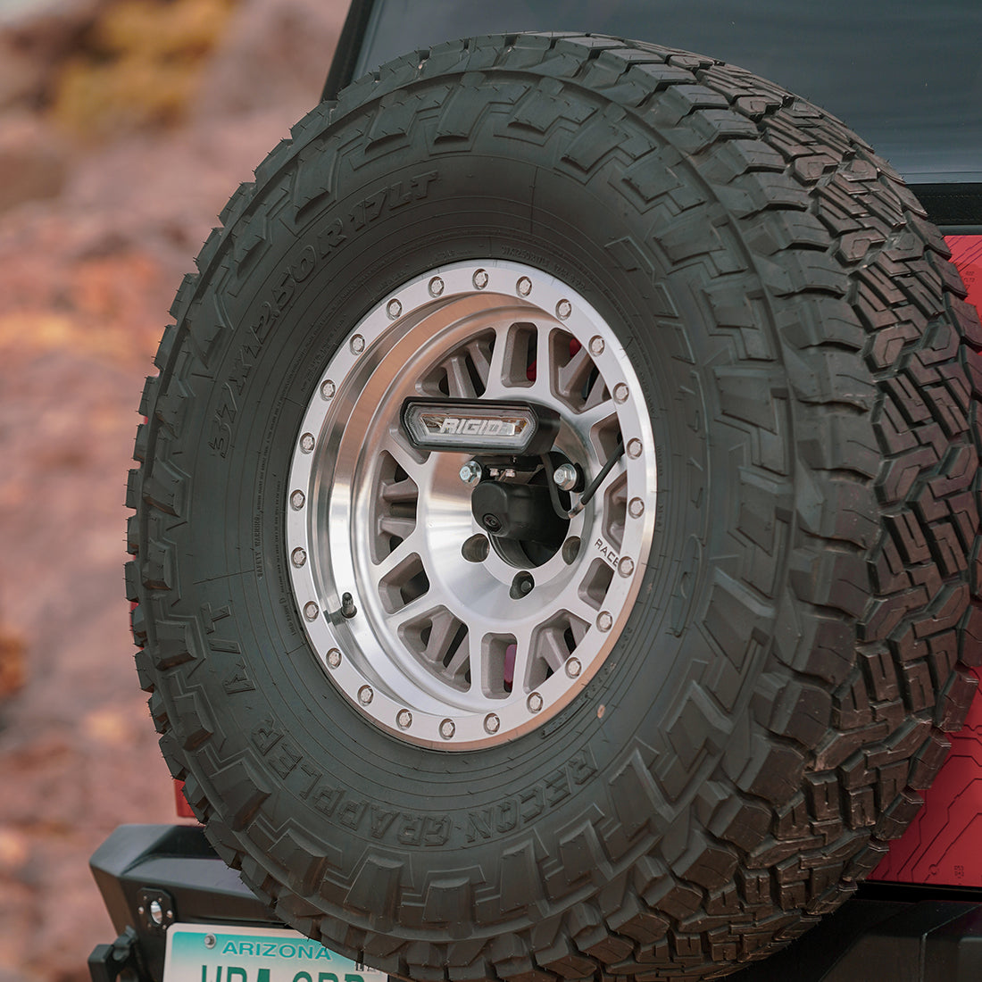 2021-Present Bronco Rear Chase Pod Light Kit Rigid Industries-3