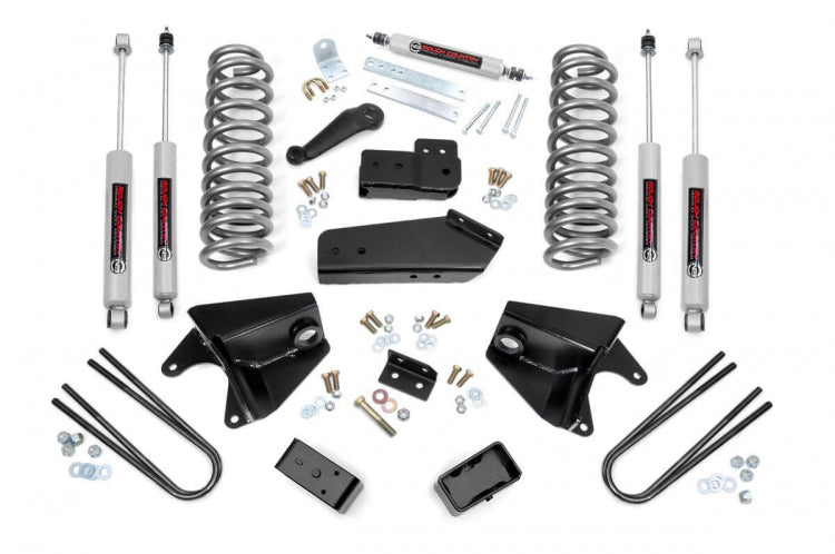 Rough Country 4 Inch Suspension Lift Kit 80-96 Ford F-150 Rough Country