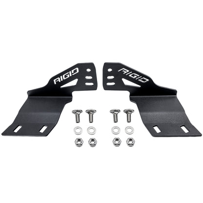 2020-Present Ford SuperDuty Bumper Bar Mount Rigid Industries-2