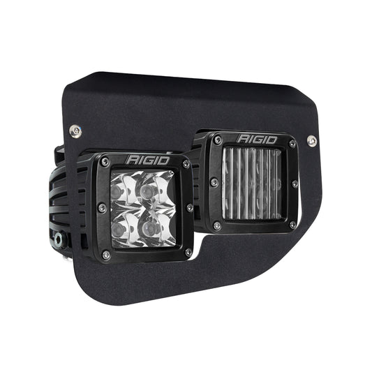 2020-Present Ford SuperDuty D-Series Fog Light Kit Rigid Industries-1