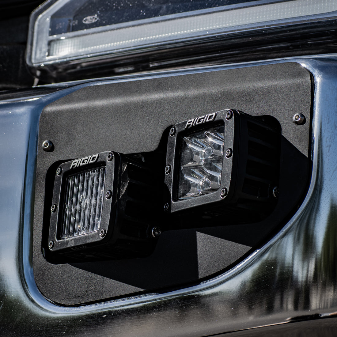 2020-Present Ford SuperDuty D-Series Fog Light Kit Rigid Industries-5