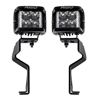 2021-Present Ford F-150/Raptor A-Pillar D-SS Light Kit Rigid Industries-4