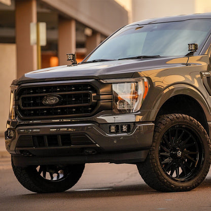 2021-Present Ford F-150 Dual Fog Light Kit Rigid Industries-2