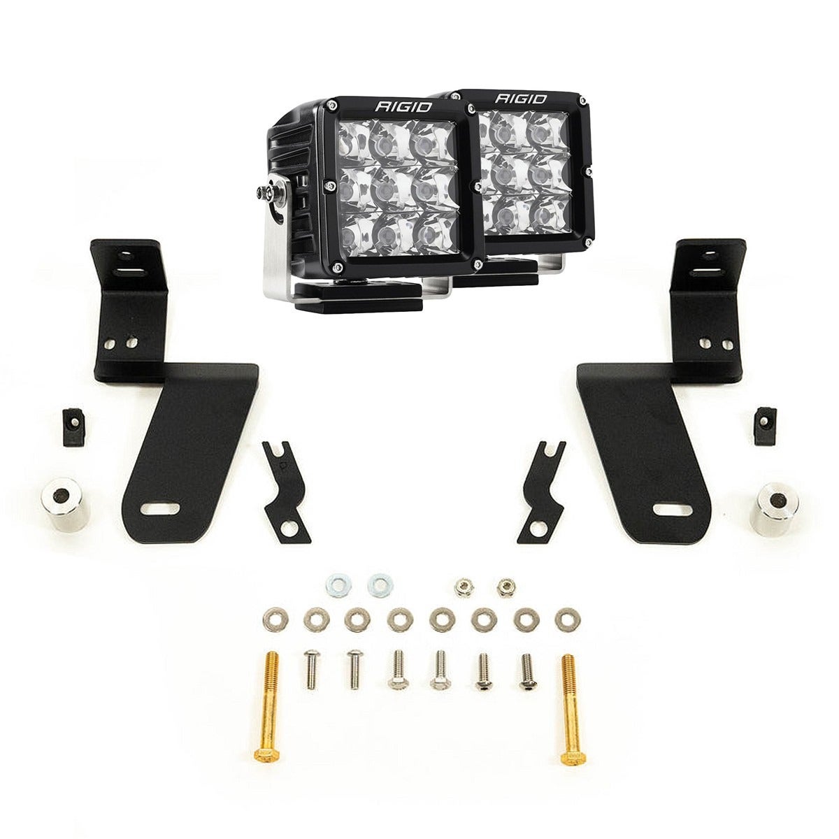 Chevy Silverado 1500 19-27 D-XL Spot A-Pillar Kit Rigid Industries
