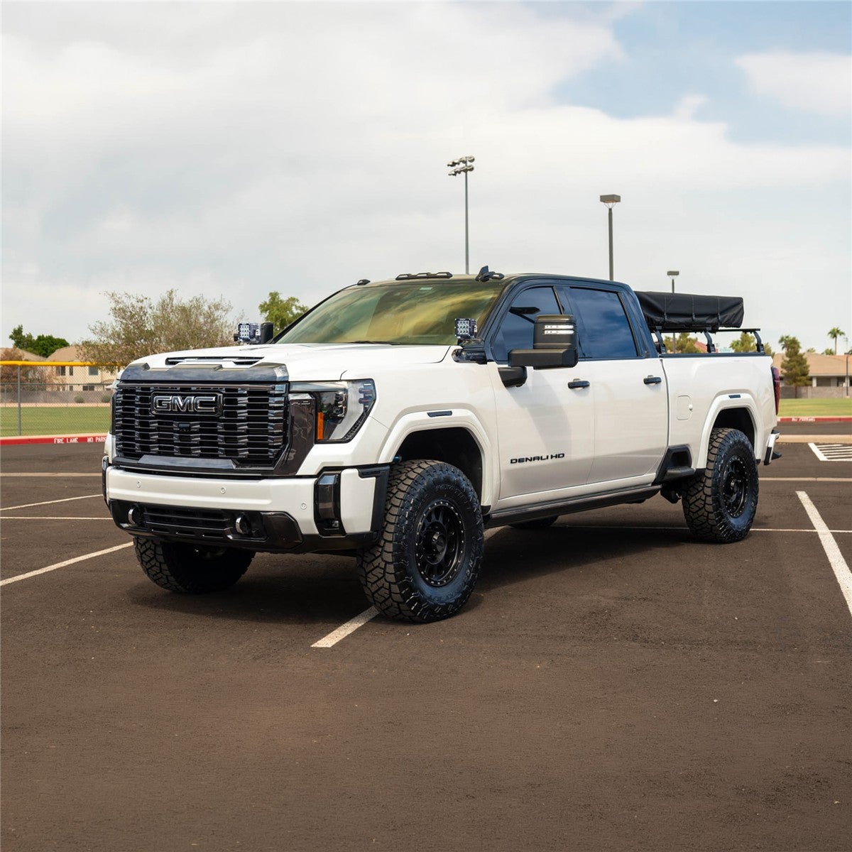 Chevy/GMC HD 20-27 D-SS Spot A-Pillar Kit Rigid Industries-2